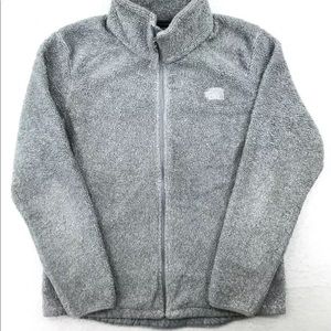Grey North Face Woman’s XL Osito Silken Fleece Jacket